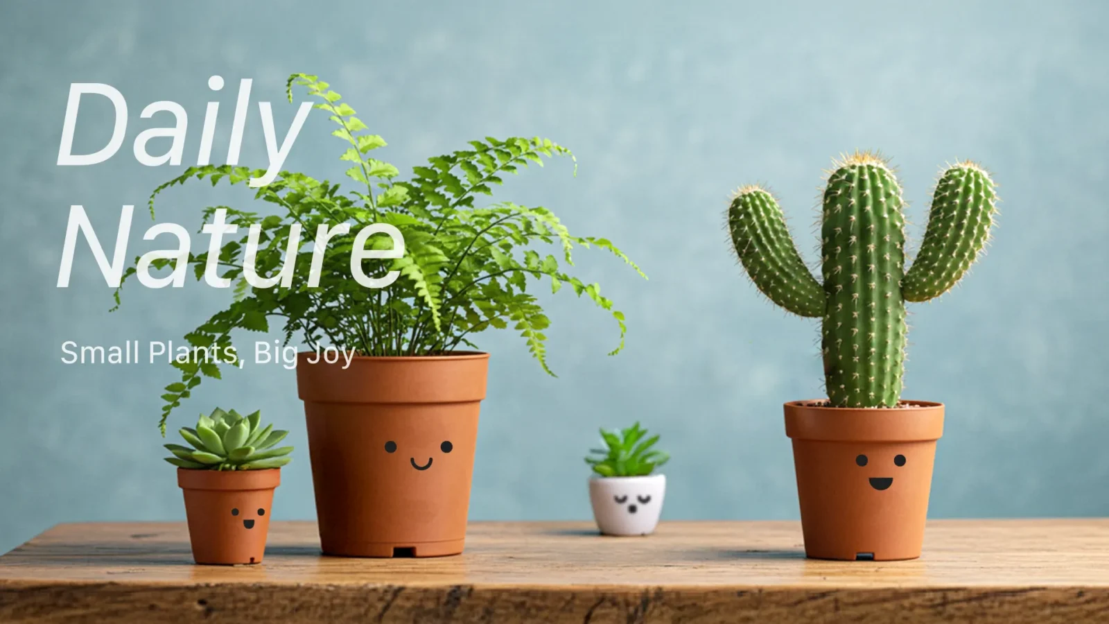 自然不足に注意！生活に緑を取り入れよう